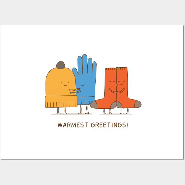 warmest greetings! Wall Art by milkyprint